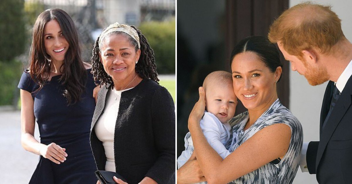 meghan5.png?resize=412,275 - Meghan Markle Has Mom's Full Support After Being 'Miserable, Having Anxiety Attacks And Struggling After Archie's Birth'