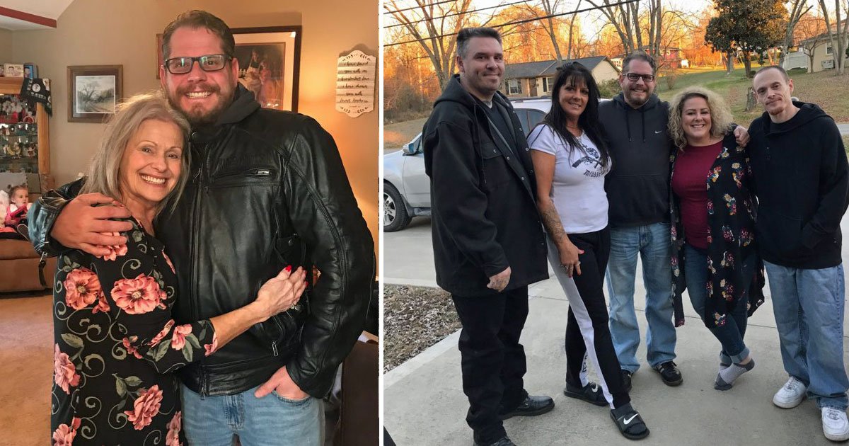mother son reunion 44 years.jpg?resize=412,275 - Mother - Who Put Her Son For Adoption - Met Him After 44 Years
