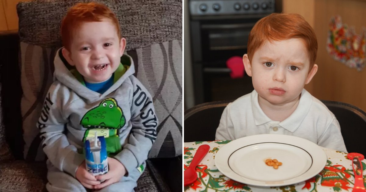 oliver6.png?resize=412,275 - Little Boy Who Loves Baked Beans Could Lose His Life If He Eats More Than Five A Day
