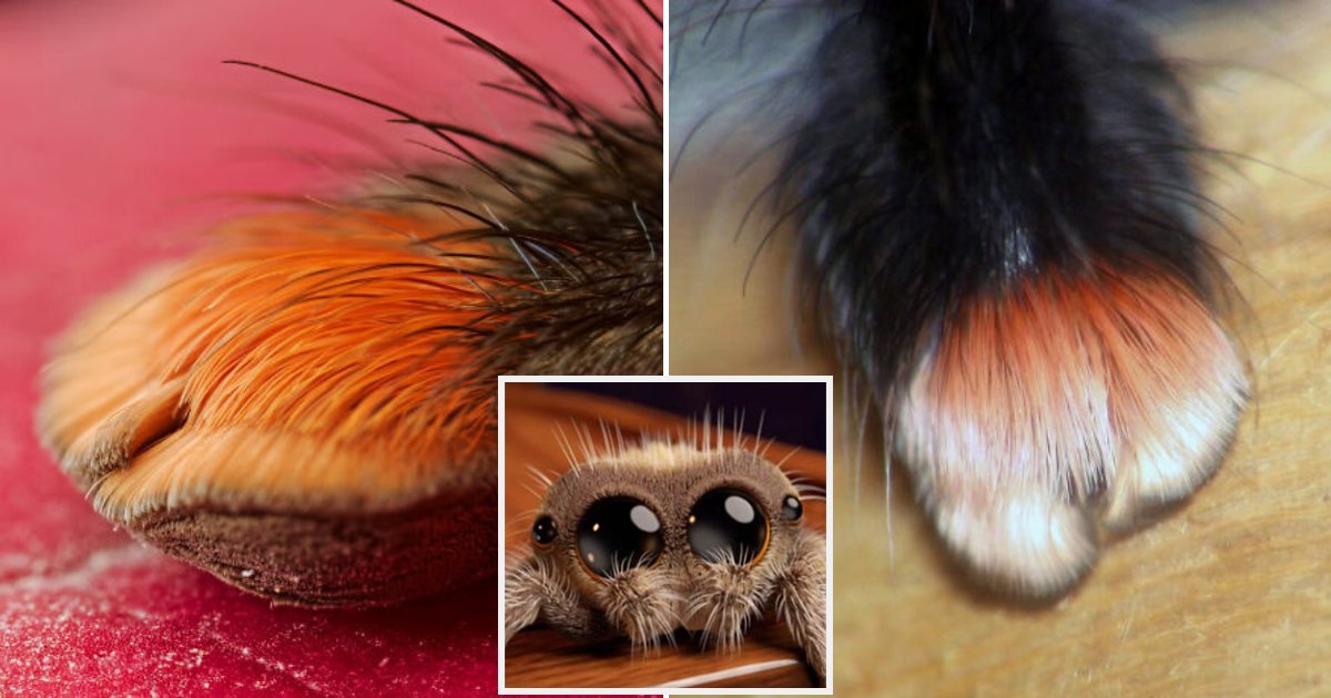 paws.png?resize=1200,630 - Scared Of Spiders? Turns Out They Have These Tiny Paws (10+ Photos)
