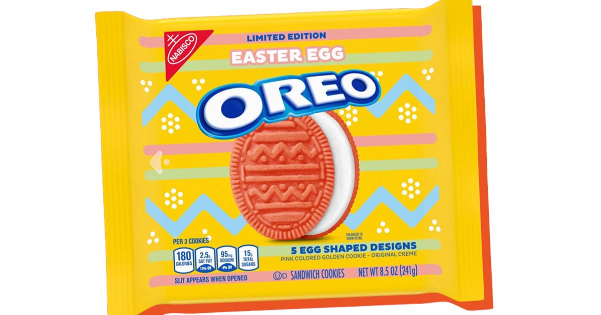 pink easter egg oreos are coming in february.jpg?resize=412,275 - Pink Easter Egg Oreos Debut In February