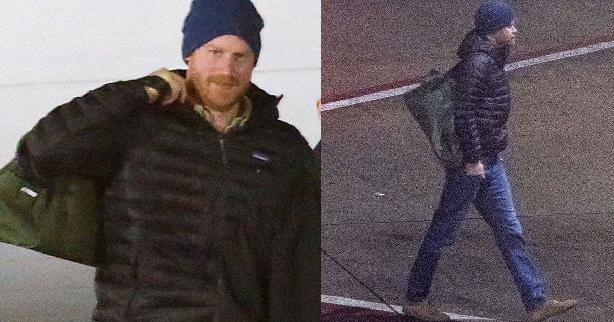 prince harry arrived in canada to join meghan and archie.jpg?resize=1200,630 - Le prince Harry est arrivé au Canada pour rejoindre Meghan et Archie