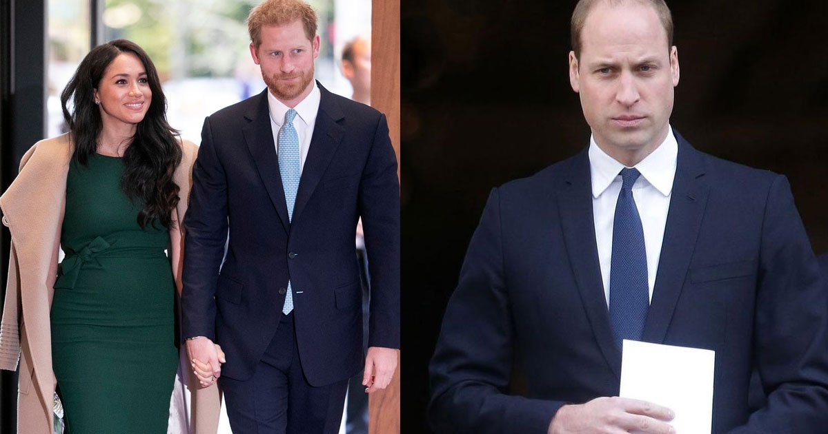 prince william is incredibly hurt after harry and meghan decided to step back from royal duties says an insider.jpg?resize=412,232 - Prince William 'Hurt' After Harry And Meghan's Decision, Said An Insider