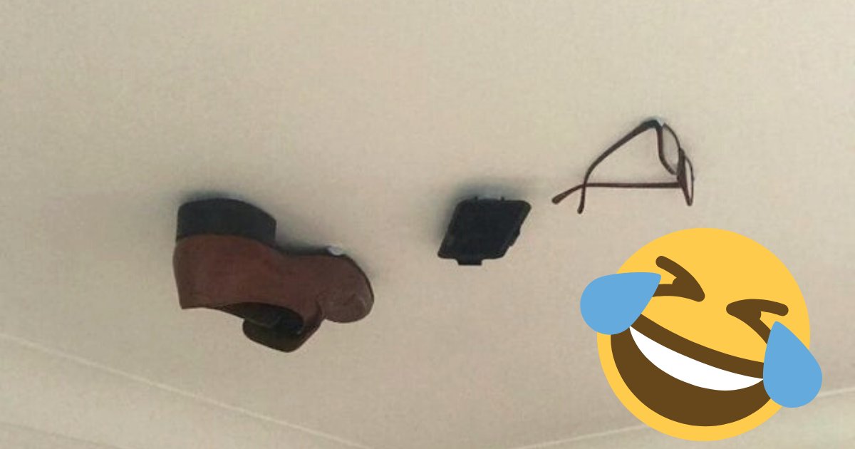 reddit6.png?resize=412,275 - Son Glued Dad's Things To The Ceiling And He Didn’t Notice Until The Most Treasured Item Disappeared