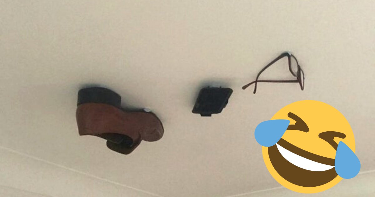 reddit6.png?resize=412,232 - Son Glued Dad's Things To The Ceiling And He Didn’t Notice Until The Most Treasured Item Disappeared
