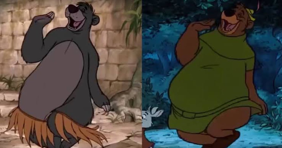 same pic.png?resize=1200,630 - 11 Times Where Disney Tricked Us And Used The Same Illustrations In Different Cartoons