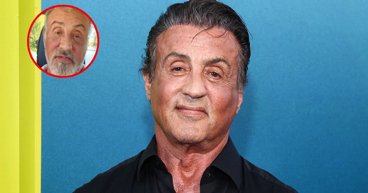 sylvester stallone showed off his natural grey hair.jpg?resize=412,275 - Sylvester Stallone Showed Off His Natural Gray Hair