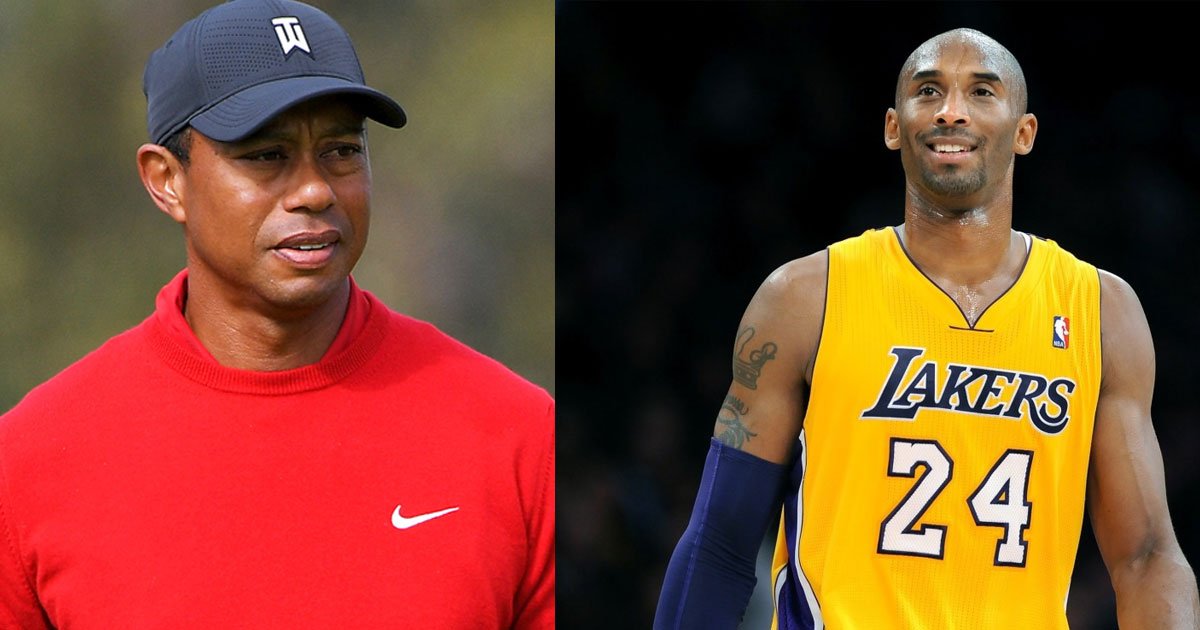 tiger woods was stunned when his caddie told him his friend kobe bryant has passed away.jpg?resize=412,232 - Tiger Woods Stunned When His Caddie Told Him His Friend, Kobe Bryant, Passed Away