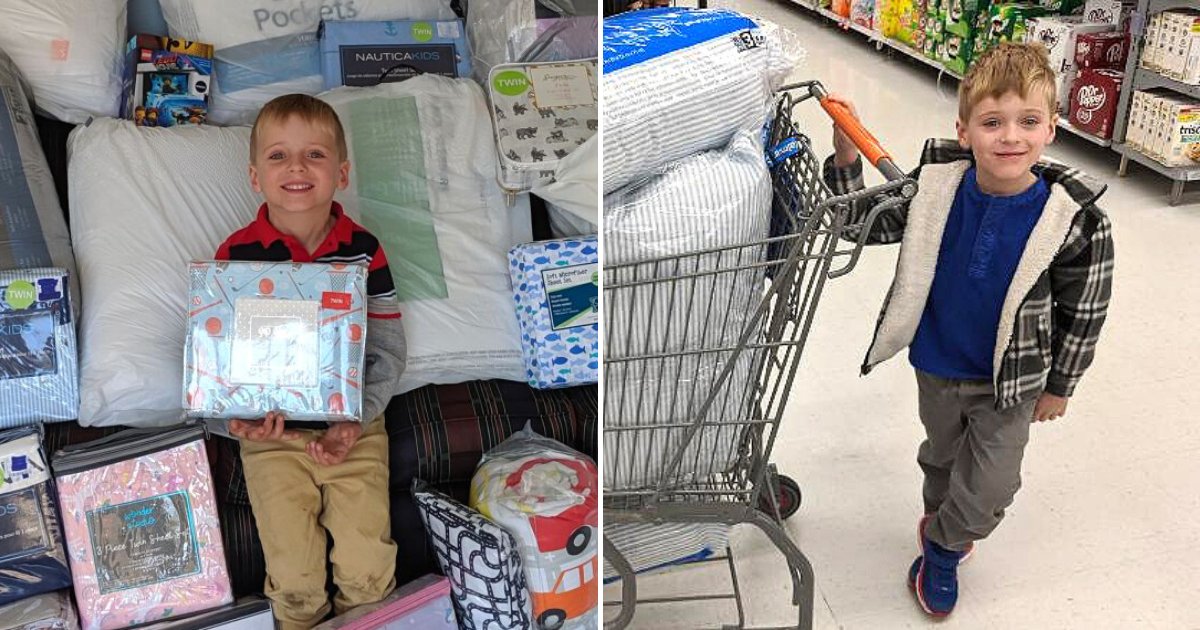tyler5.png?resize=412,232 - Young Boy Asked For Bedding Donations As Birthday Gift To Help Children In Need