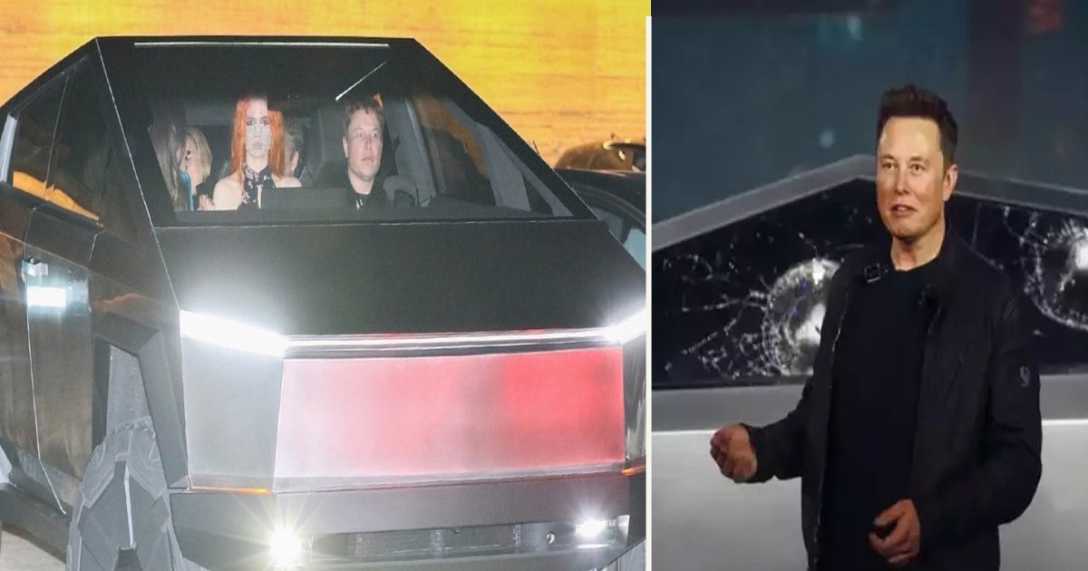untitled 1 116.jpg?resize=1200,630 - Elon Musk repéré dans un de ces cyber-4x4 Tesla à Los Angeles