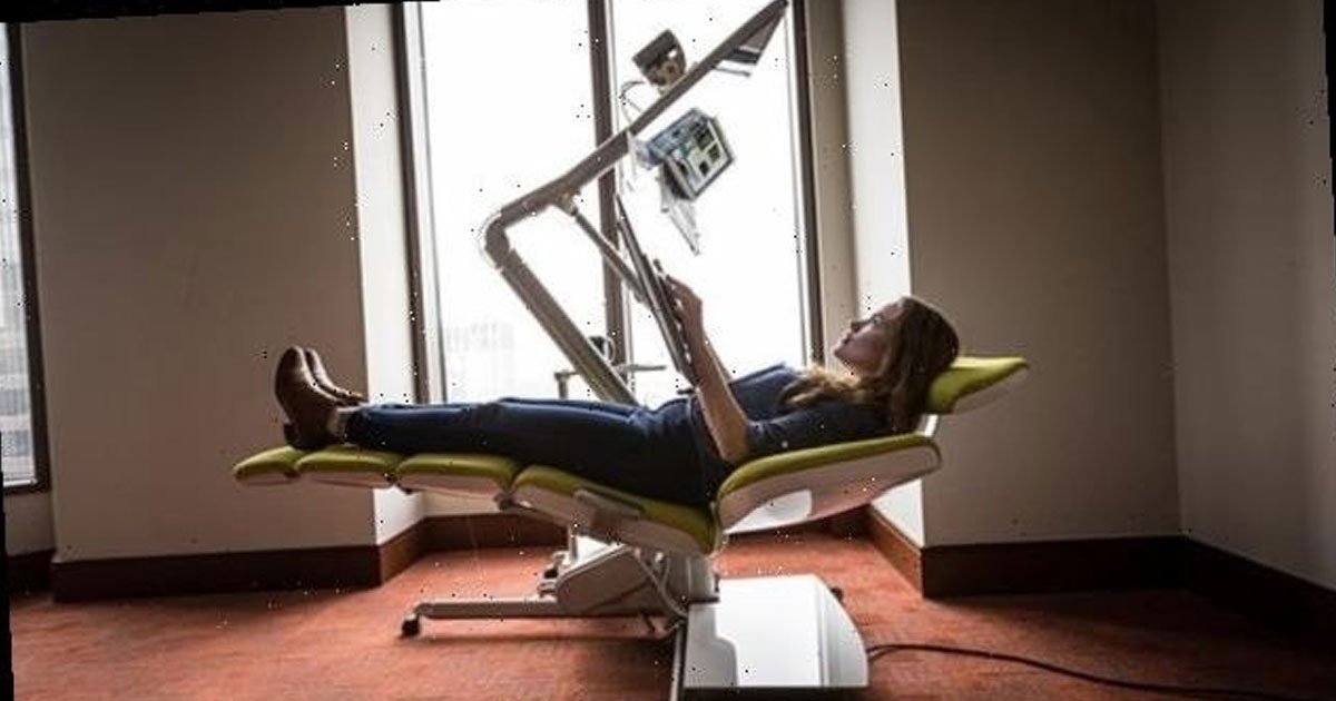 untitled 1 73.jpg?resize=412,232 - This Desk Allows Office Workers To Lie On Their Back As They Work