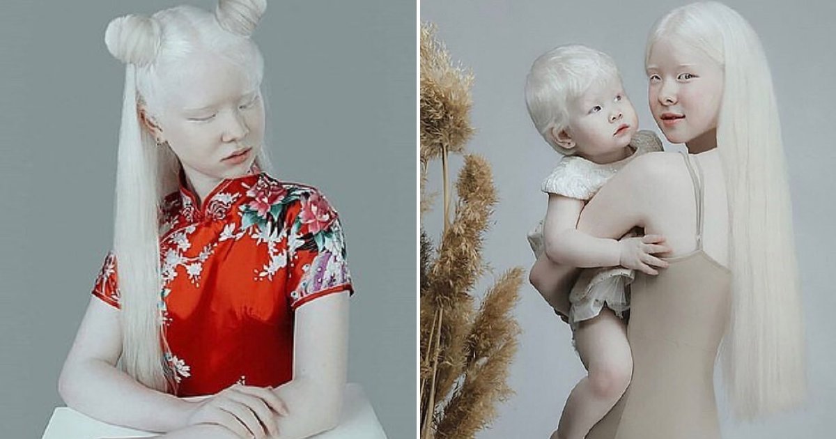 untitled design 25.png?resize=1200,630 - Albino Sisters Born In Different Decades Are In High Demand As Models