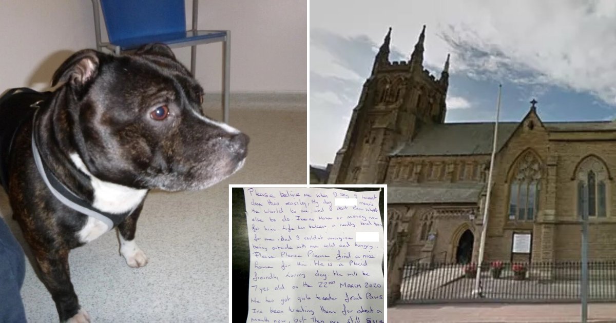 untitled design 47.png?resize=412,232 - Owner Abandoned His Dog At A Church Altar And Left Behind A Touching Note