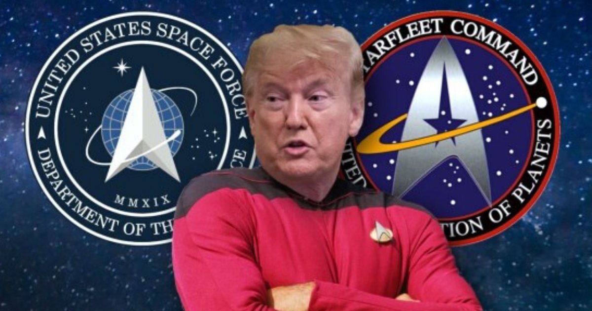 untitled design 48 2.png?resize=1200,630 - Trump's Space Force Accused Of Copying Star Trek's Signature Logo Design