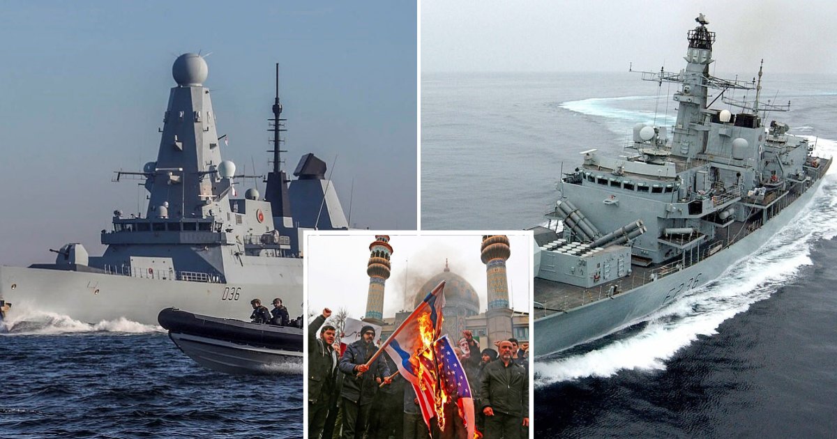 untitled design 64.png?resize=1200,630 - Le Royaume-Uni a déployé des navires de guerre et des centaines de soldats en réponse aux menaces de l'Iran