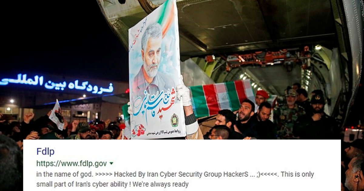untitled design 67.png?resize=412,275 - Iranian Hackers Cracked U.S. Government Website And Uploaded Chilling Images Of Trump