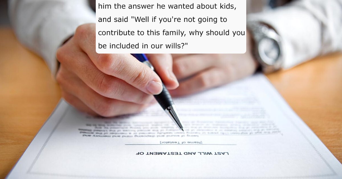 untitled design 80 1.png?resize=412,275 - Woman Got Disinherited By Parents Because She Doesn't Have Kids