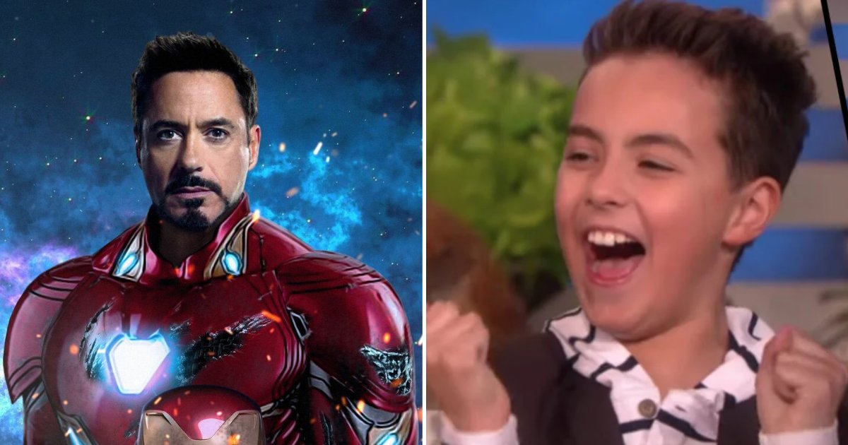 vincent5.png?resize=412,232 - Robert Downey Jr. Surprised A Young Boy Whose Life Was Completely Changed By Iron Man