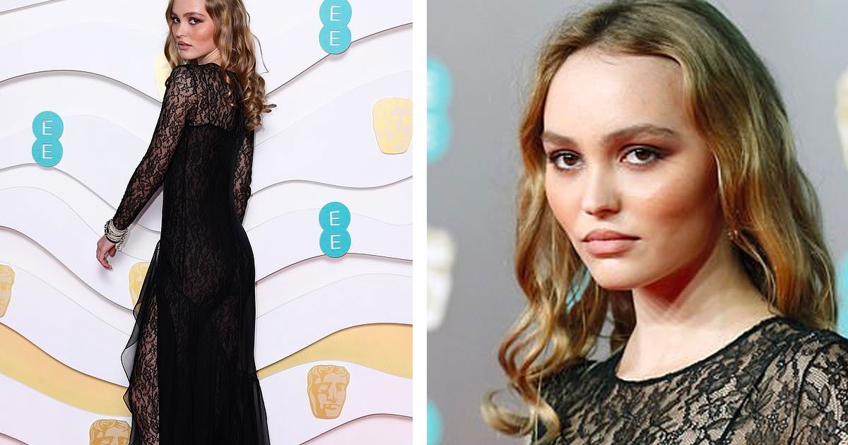 1 94.jpg?resize=412,232 - Lily Rose Depp (Hija De Johnny Depp) Reveló TODO Al Posar Sin Sujetador Con Un Vestido MUY Transparente