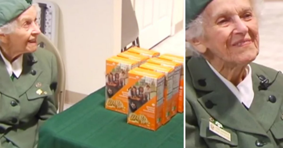 10 5.png?resize=1200,630 - Meet The 98-Years-Old Cookie-Selling Lady Who Does Her Best Being Girl Scout