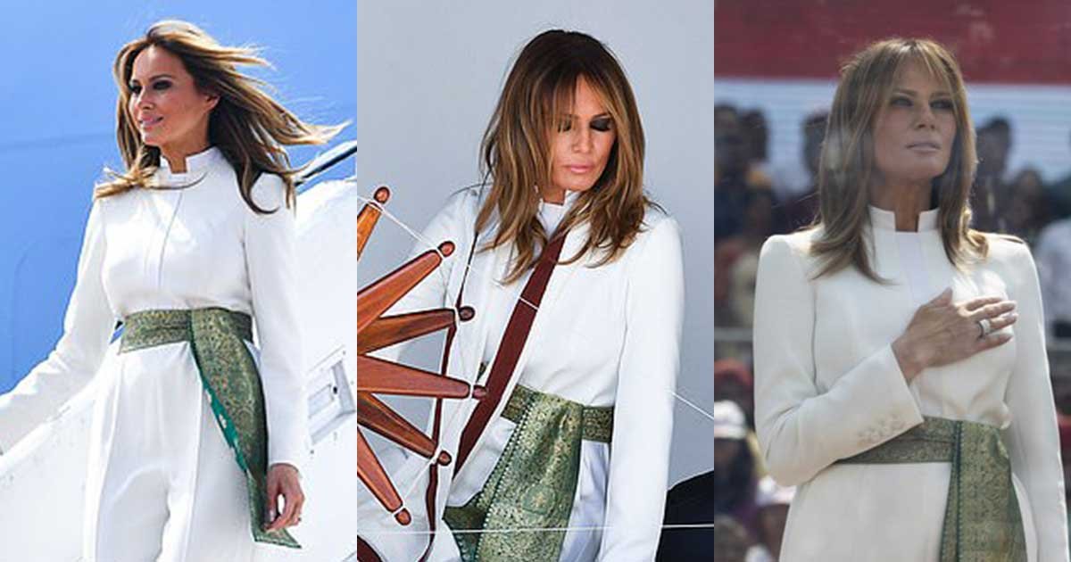 11 77.jpg?resize=412,275 - Melania Trump Stuns Everyone With Her Stylish White Outfit