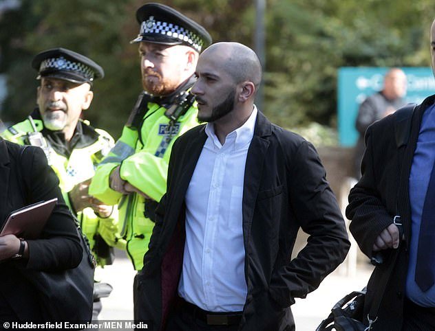 Usman Ali (pictured above), also known as Johnny, 34, from Huddersfield, was unanimously convicted of two counts of rape