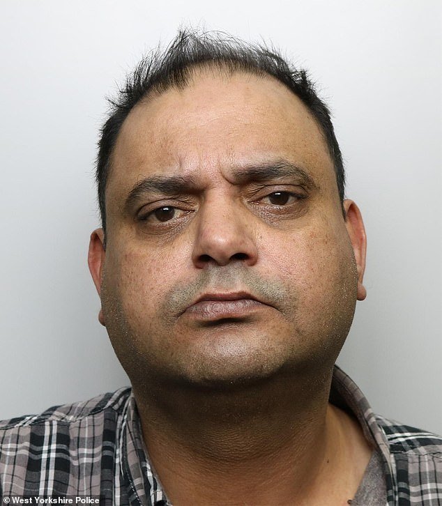 Gul Riaz, 43, also of Huddersfield, was sentenced to 15 years after being found guilty of rape and two indecent assaults against one girl and rape against the other