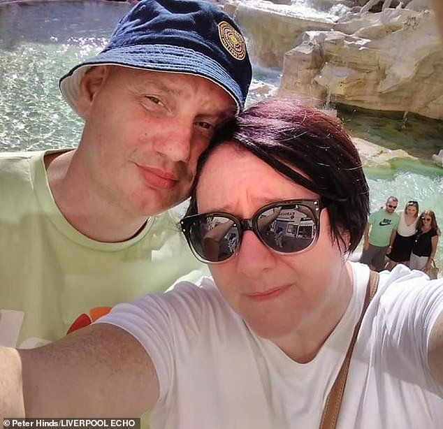 The 51-year-old had recently bought a house with his wife Maxine (pictured together) when he was given the six months to live