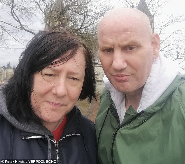 Peter (pictured with wife Maxine) said the ordeal has given him 