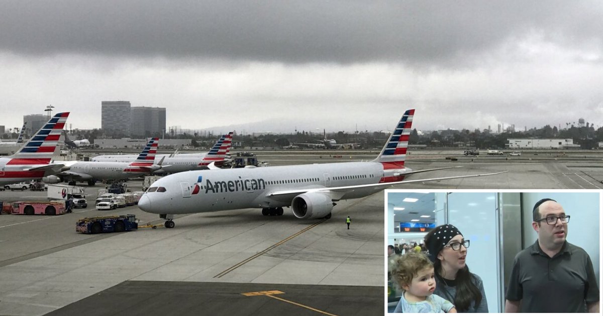 2 6.png?resize=1200,630 - A Jewish Couple Was Asked to Deplane Because American Airlines Claims That They Were Stinking