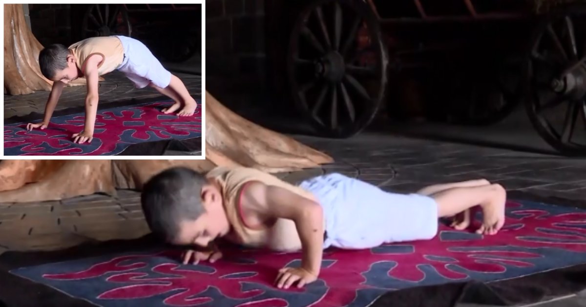 2 61.png?resize=1200,630 - 6 Years Old Boy Did 3720 Pushups in just 2 Hours And Won a House For His Family