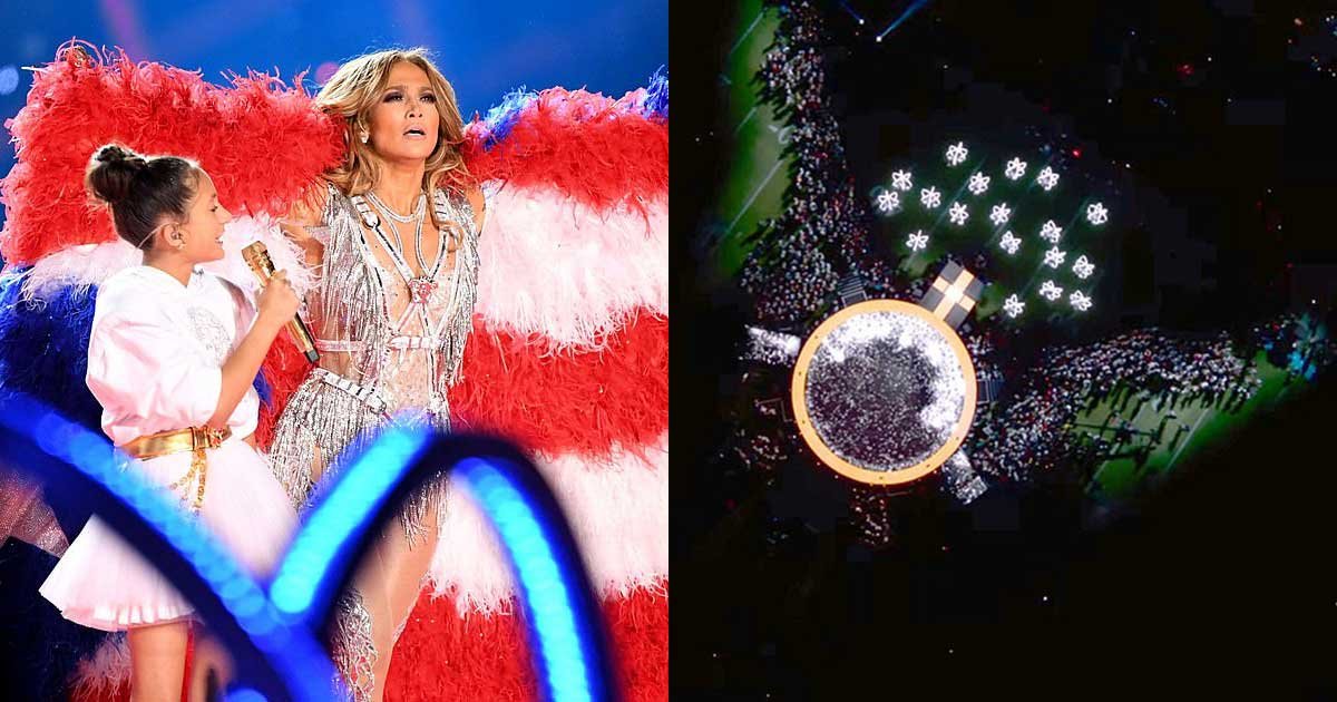 2 panel 1.jpg?resize=412,275 - Twitter Goes Wild As J-Lo Made A Political Statement At The Super Bowl Half-Time Show