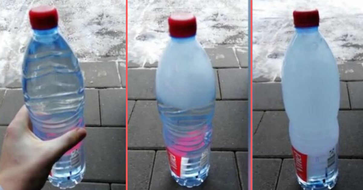 3 5.png?resize=412,232 - Astounding Moment Shows Water In A Bottle Freezing Almost Instantly