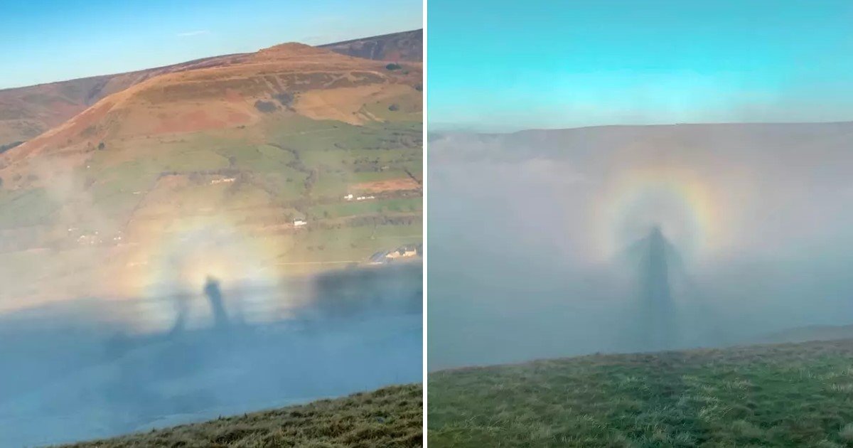 4 54.jpg?resize=1200,630 - Hiker Snapped Rare Picture Of His Magnified Shadow That Looked Like An 'Angel In Sky'