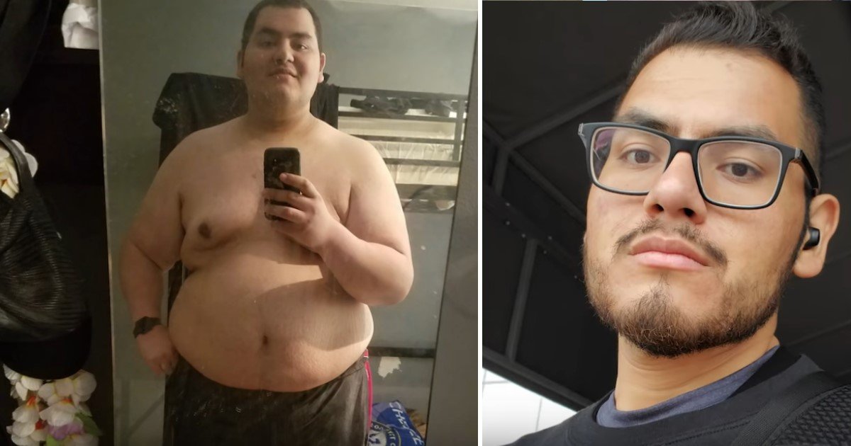 5 3.jpg?resize=412,232 - 27-Year-Old ‘Comfort Eater’ Who Once Weighed 487lbs Lost Half His Body Weight In An Incredible Transformation