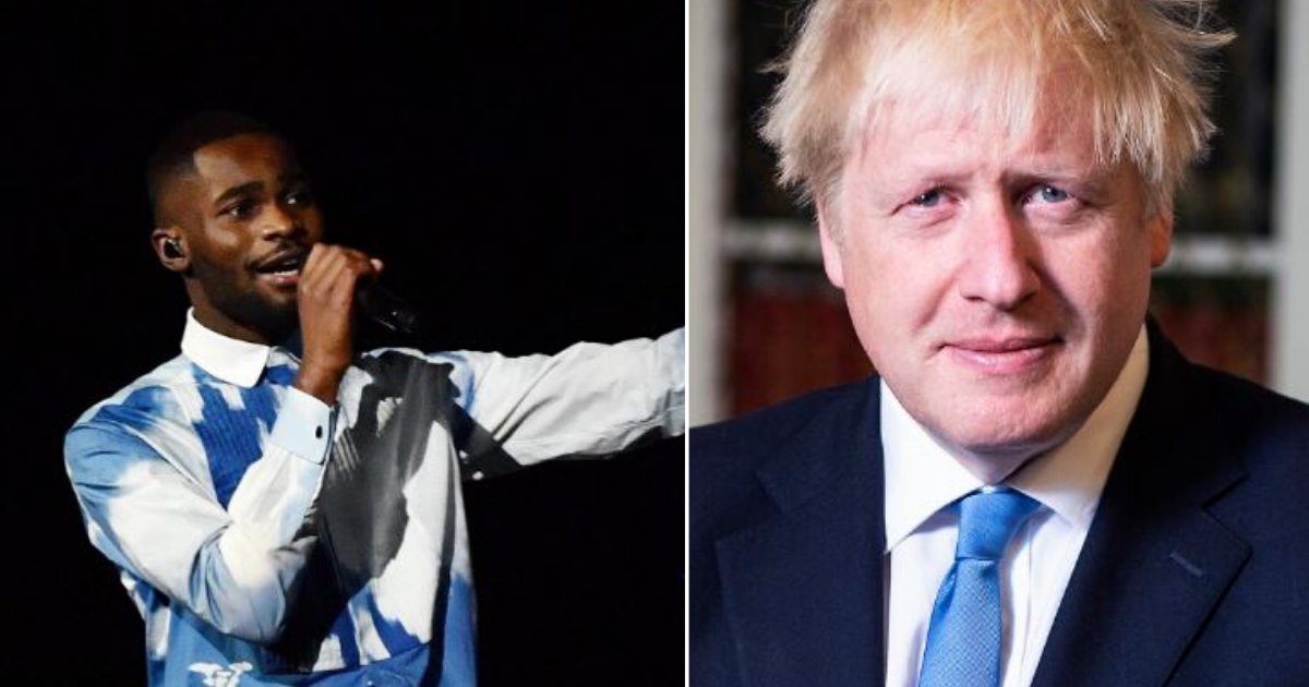 8 18.png?resize=1200,630 - Rapper Dave Had Some Choice Words for Boris Johnson During His Concert