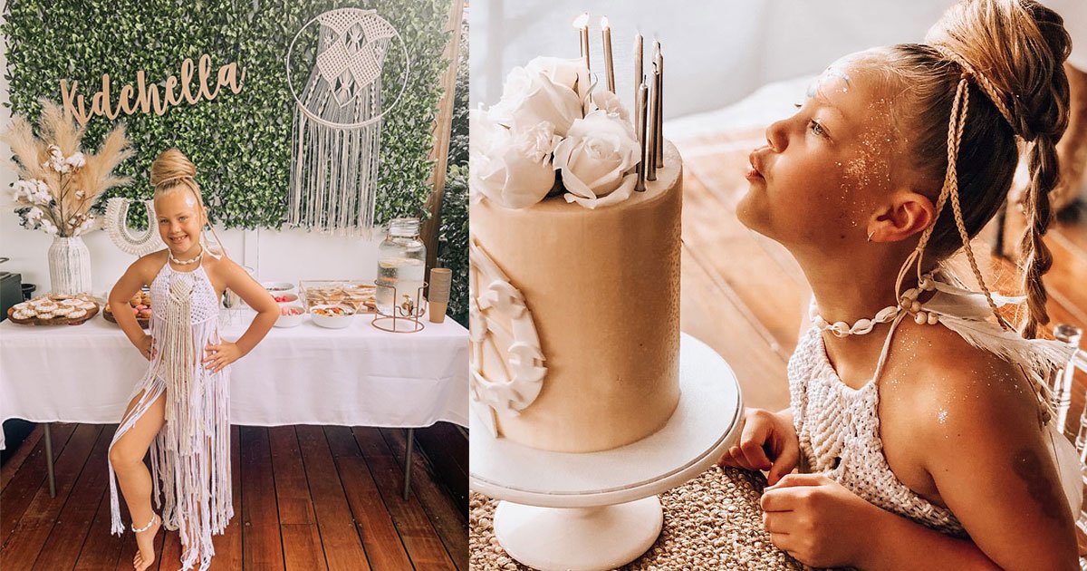a mother organized a kidchella seventh birthday party for her daughter inspired by the iconic coachella music festival.jpg?resize=412,232 - A Mother Organized A 'Kidchella' Birthday Party For Her Daughter Inspired By The Iconic Coachella Music Festival