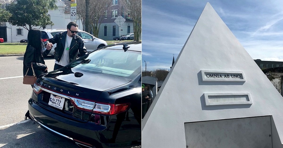 c3 11.jpg?fit=1024%2C538&ssl=1&strip=all - Nicolas Cage Seen Holding Hands With Mystery Woman While Visiting His New Orleans Tomb