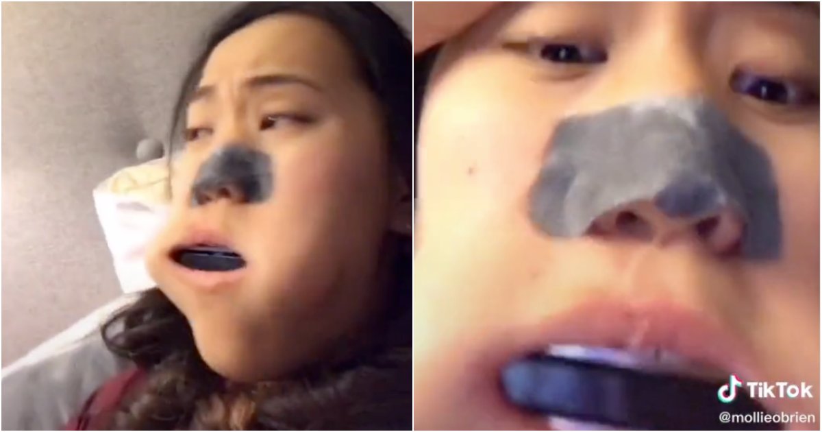 collage 115.png?resize=1200,630 - 동생 웃기려 '하모니카'를 입에 넣은 여성,  빠지지 않아 치과 가는 동안 '계속된 연주' (영상)