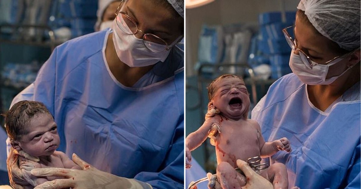 d3 5.png?resize=412,232 - Newborn Baby Gets Mad at The Doctor Who Makes Him Cry Before Cutting The Umbilical Cord