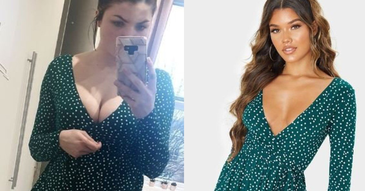 e18486e185aee1848ce185a6 2020 10 12t014402 116.jpg?resize=412,275 - PrettyLittleThing Left Customer's Bum Exposed With an Inappropriately Fitting Dress