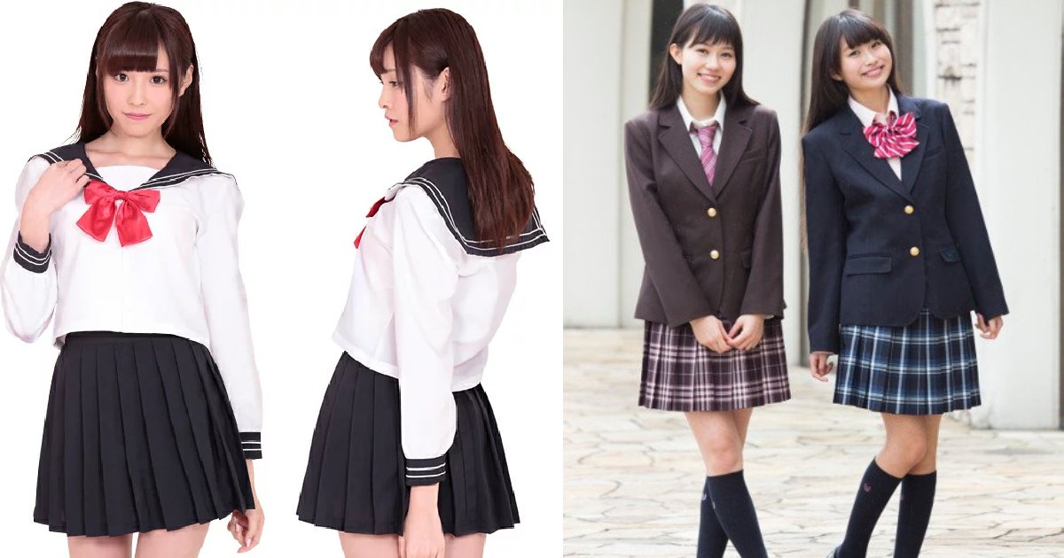動画有 日本一制服の似合う 女子高生が着た 日本一着たい 制服デザインは Hachibachi
