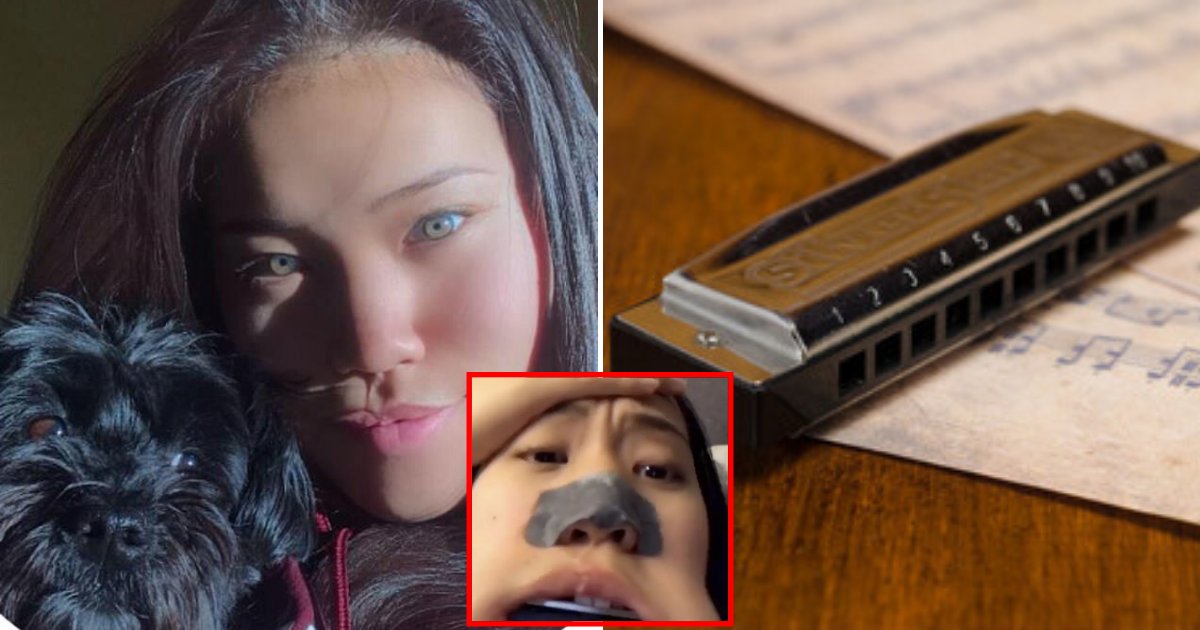harmonica6.png?resize=412,275 - Student Rushed To Hospital After She Got An Entire Harmonica Stuck In Her Mouth