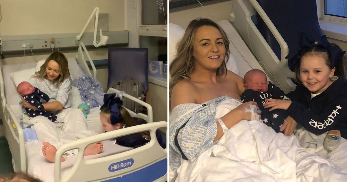 hilarious reaction little girl seeing baby brother.jpg?resize=412,275 - Five-Year-Old’s Hilarious Comment After Seeing Her Baby Brother For The First Time