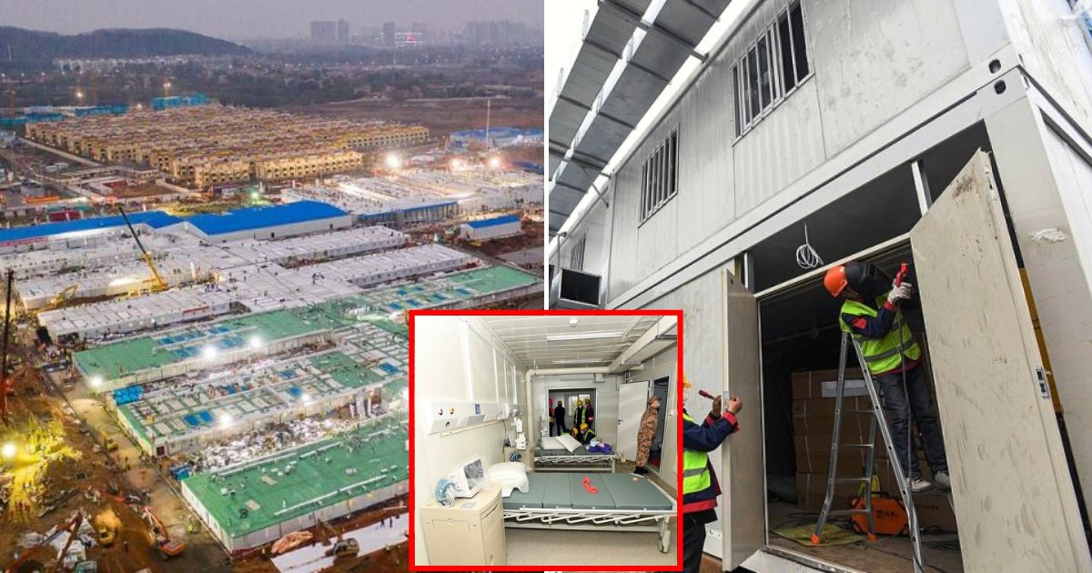 hospital7.png?resize=1200,630 - China's First Coronavirus Hospital With 1,000 Beds Was Constructed In Only Eight Days