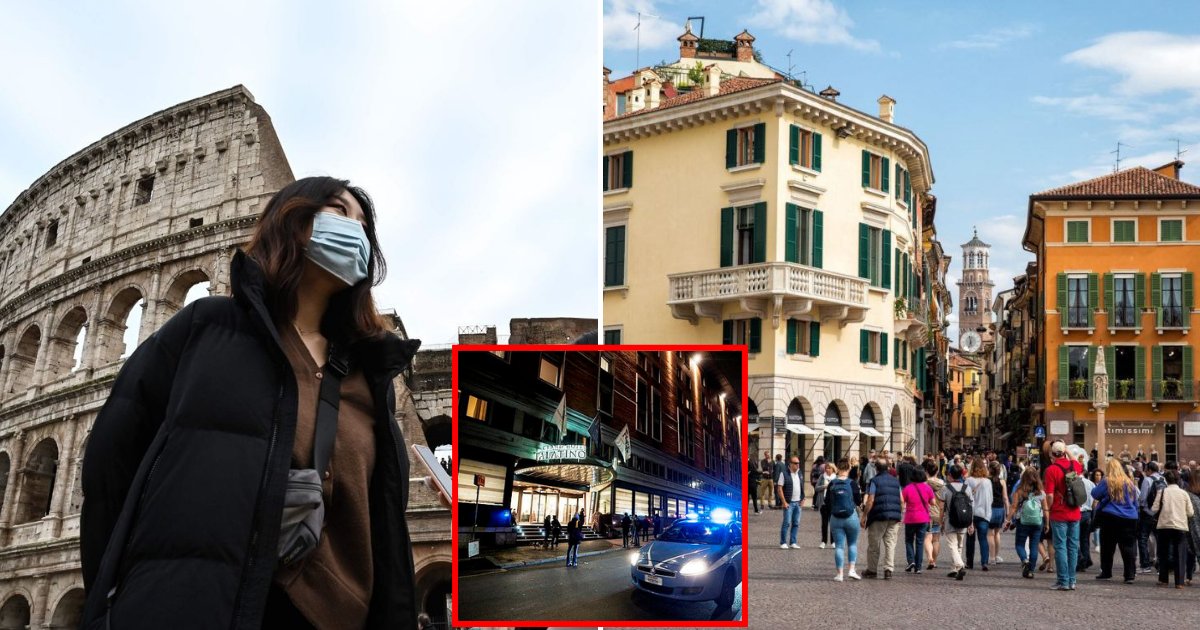 italy5.png?resize=412,232 - Chinese Couple Who Tested Positive For Coronavirus In Italy Visited Rome, Verona, Milan And Parma Before They Were Quarantined