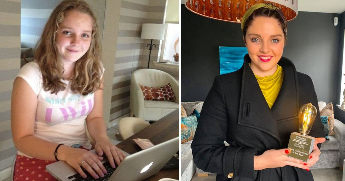 iv conlon.jpg?resize=412,275 - 20-Year-Old - Who Was Bullied At School For Getting Good Grades - Now Runs A Million-Pound Company After Staring Her Business At 13