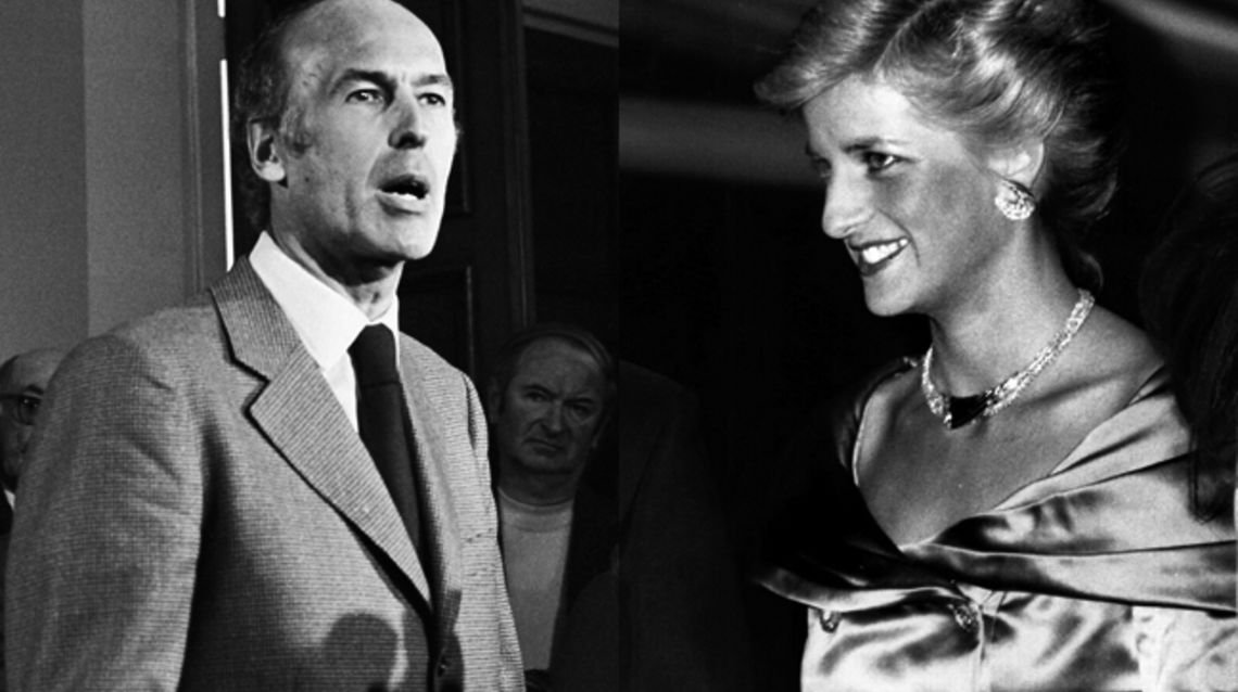 la princesse et le president giscard d estaing et lady di.jpg?resize=412,275 - Vrai ou faux : L'idylle entre Valéry Giscard d’Estaing et Lady Di, simple fruit de son imagination ?