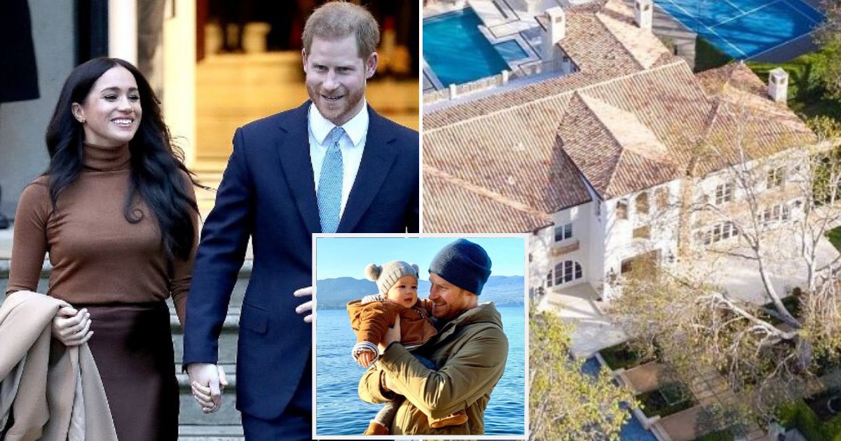 mansion6.png?resize=1200,630 - Meghan Markle And Prince Harry Are Thinking Of Buying A Malibu Mansion With Tennis Court And A Swimming Pool
