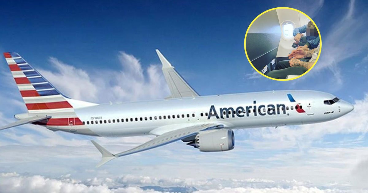 mother dishgusting act on plane.jpg?resize=412,275 - Une mère se fait critiquer pour son comportement désagréable sur un vol d'American Airlines